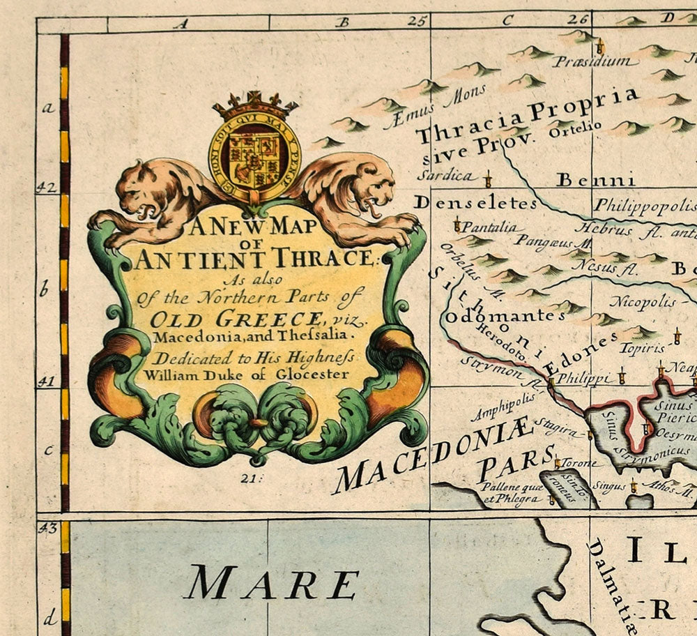 Thrace & Northern Greece | Map