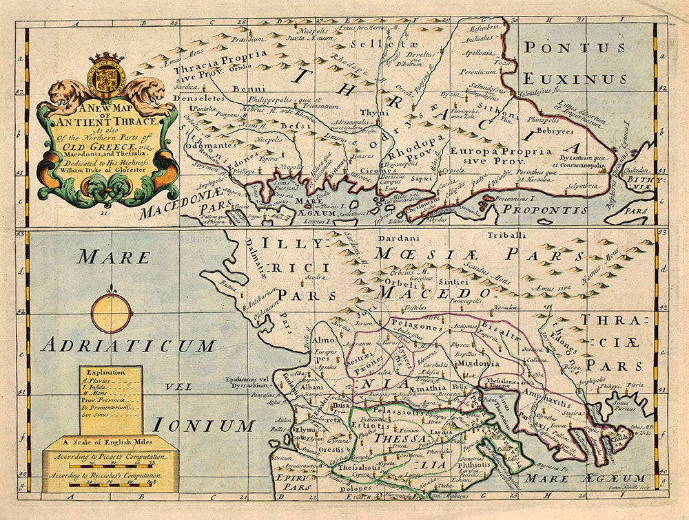 Thrace & Northern Greece | Map