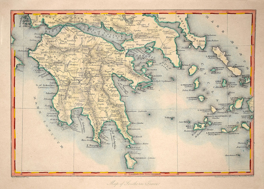 Peloponnese | Small Map