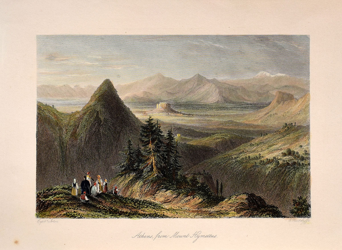 Athens from Mount Hymettus